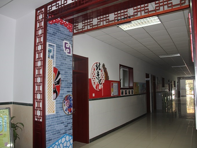文化主题楼道